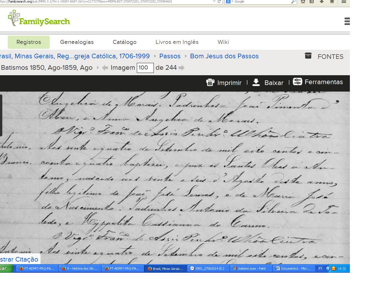 antonio em passos um